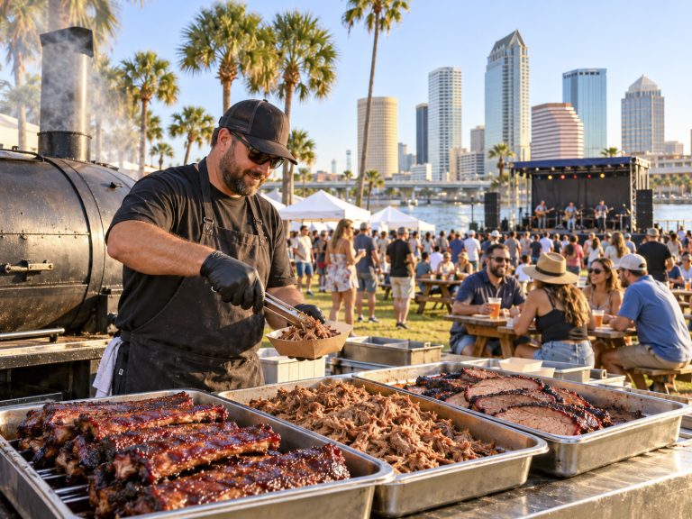 Tampa waterfront barbecue and live music edited 768x576
